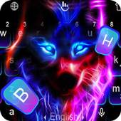 Neon Colorful Wolf 6.6.2.2019
