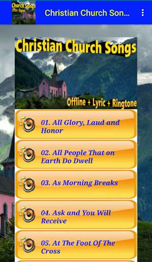 Christian Church Songs | Offline   Ringtone screenshot 3