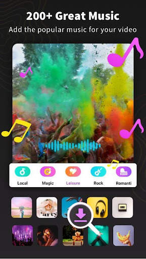 Magic Video Editor With Music screenshot 5