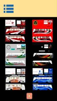 Livery ES Bus Simulator Pariwisata screenshot 1