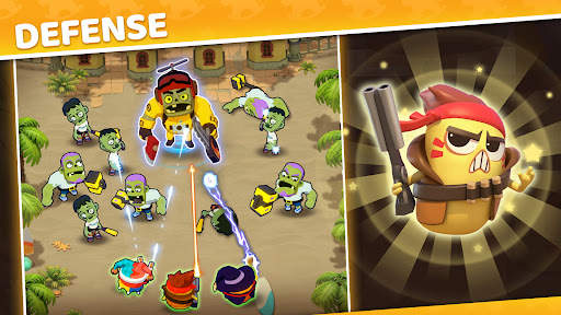 Dream Park:Idle Zombie Defense screenshot 6