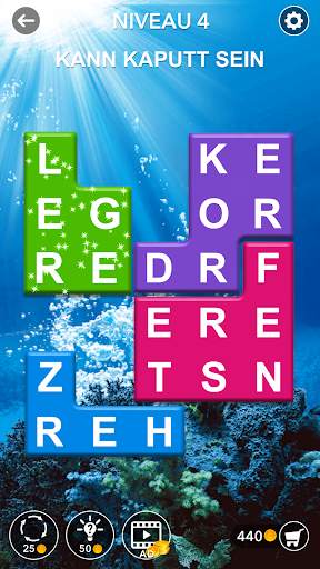 Wortsuche Puzzle: Versteckte Wörter finden Spiel screenshot 3