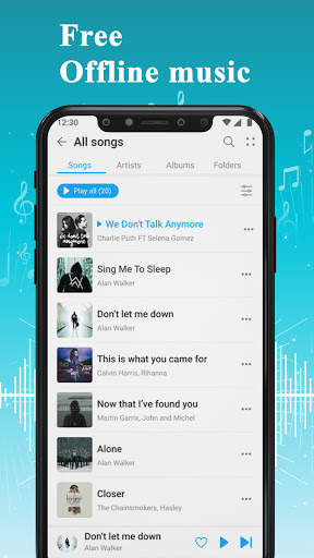 HW Music Player – Mp3 Player for Huawei P50 screenshot 3