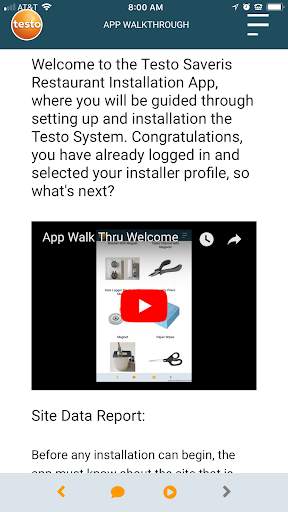 Testo Saveris Restaurant Installation screenshot 3