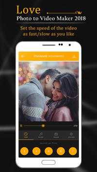 Love Photo To Video Maker 2018 screenshot 1