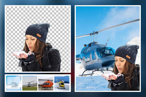 My Photo On Helicopter Editor screenshot 2