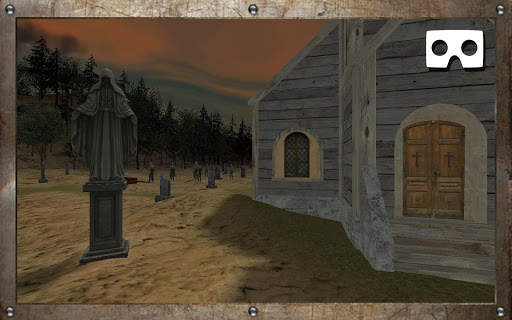 VR Zombie Graveyard Scary Ride (Google Cardboard) screenshot 1