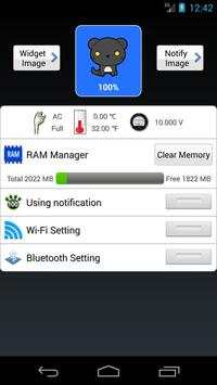 Animal Battery Widget screenshot 1