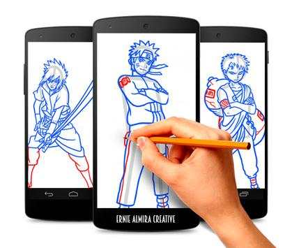 How to Draw Naruto Characters screenshot 1