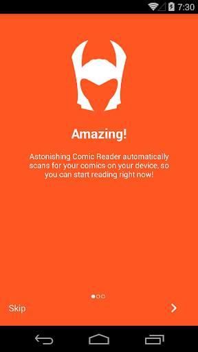 Astonishing Comic Reader screenshot 1