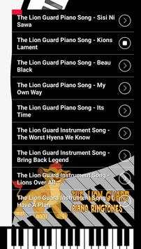 The Lion Guard Piano Ringtones screenshot 2