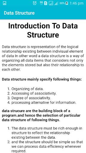 Data Structure Using C(ad free application) screenshot 3