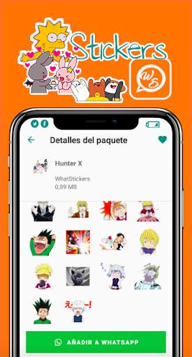 Anime Stickers for WhatsApp screenshot 6