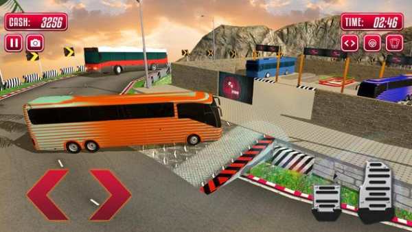Tourist Bus Uphill Rush Hill Climb Racing Game 3D screenshot 1