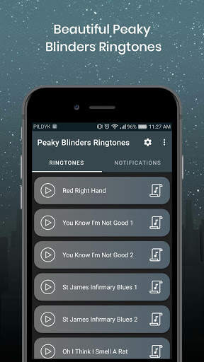 Peaky Blinders Ringtones and Quotes (Unofficial) screenshot 1