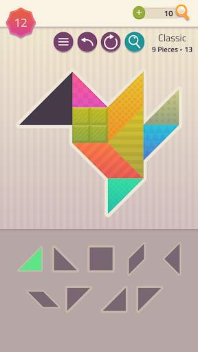 Polygrams - Tangram Puzzles screenshot 2