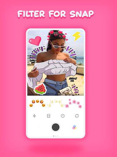 Filter for Snapchat - 3D Amazing Camera Selfie screenshot 7