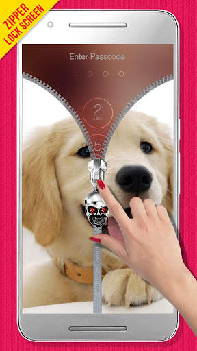 Photo Zipper Lock Screen screenshot 5