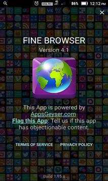 FINE BROWSER screenshot 4