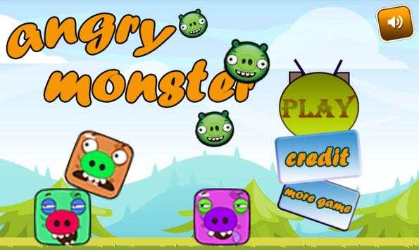 angry monster : knock down screenshot 1