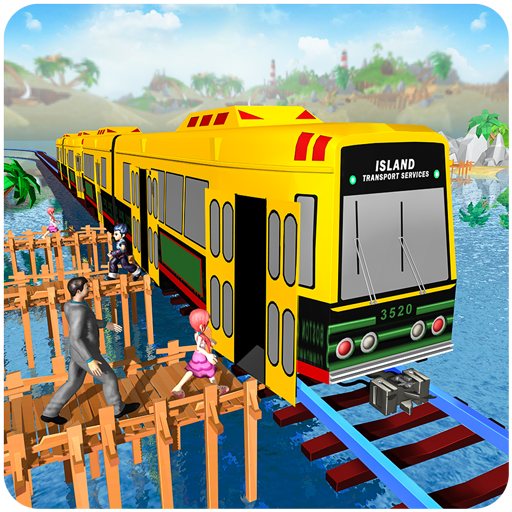 Island Train Cargo Transport icon