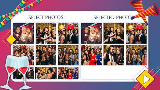 New Year Video Maker screenshot 2