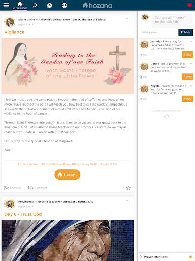 Hozana – Christian prayer screenshot 9