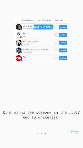 Unfollowers for Instagram,lost screenshot 3