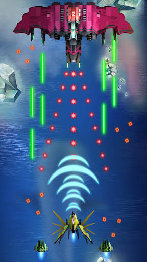 Space wars: spaceship shooting game screenshot 2
