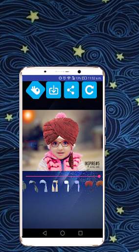 Turban Photo Editor– Balochi Turban Photo Editor 2 تصوير الشاشة