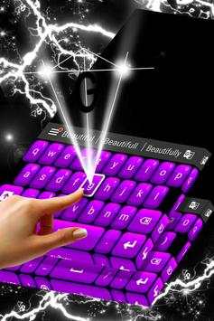 Purple Theme Keyboard screenshot 3