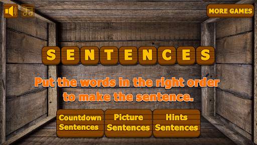 Sentence Scramble Word Game- Learning to Read screenshot 1