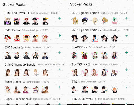 WAStickerApps KPOP Idol Sticker Maker Direct Chat screenshot 6