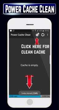 Clean Master App Cache 1Tap Optimize Power Super screenshot 2