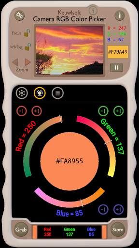 Camera RGB Color Picker screenshot 1
