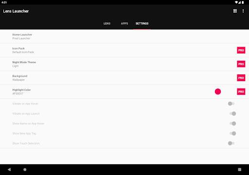Lens Launcher screenshot 15