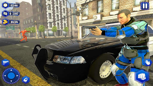 Auto theft crime Simulator-Indian police Chor game screenshot 1