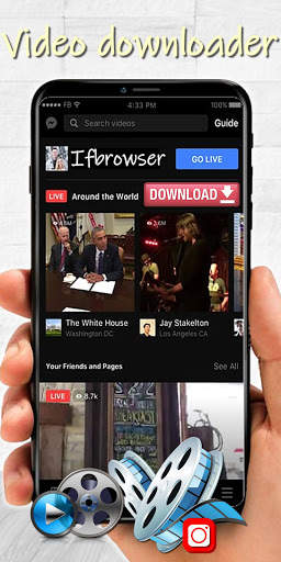 Ifbrowser - Video  & Audio Downloader screenshot 3
