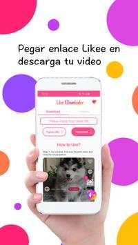 Descargar videos de Likee sin marca de agua screenshot 1
