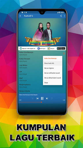 Lagu Andra Respati Offline Terbaik screenshot 5