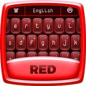 Red Keyboard Theme on 9Apps
