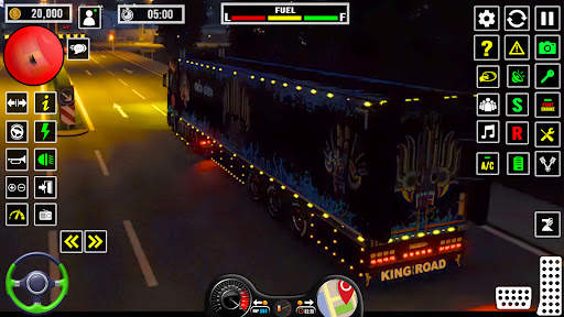 Euro Truck Driving Games 3D screenshot 2
