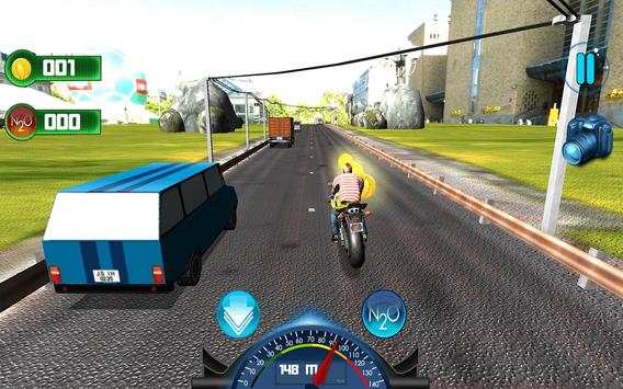 Bike Racing 2018: Moto Highway Traffic Rider Game screenshot 15