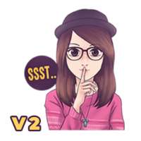 Pretty & Cute Girl Stickers WAStickerApps on 9Apps