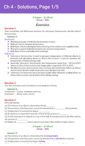 7th Science CBSE Solutions - Class 7 screenshot 4