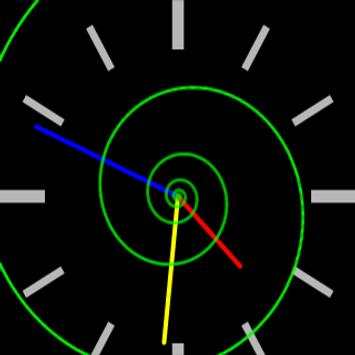 Golden Spiral WatchFace screenshot 2