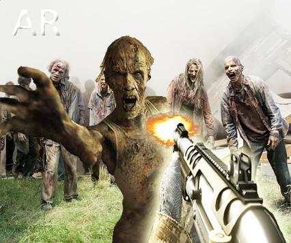 ZOMBIE SURViVAL AR - Death Walker Camera Shooter screenshot 1