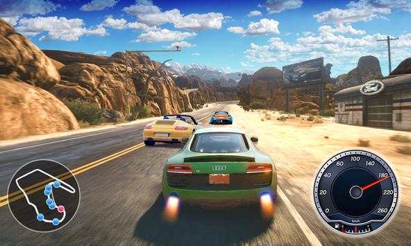 Driving in speed car screenshot 2