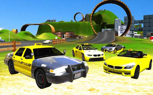 Taxi Town Driving Simulator screenshot 1