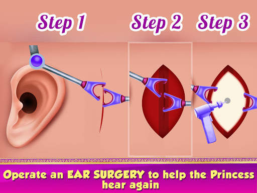 Princess ENT Doctor Hospital - Surgery Simulator screenshot 3